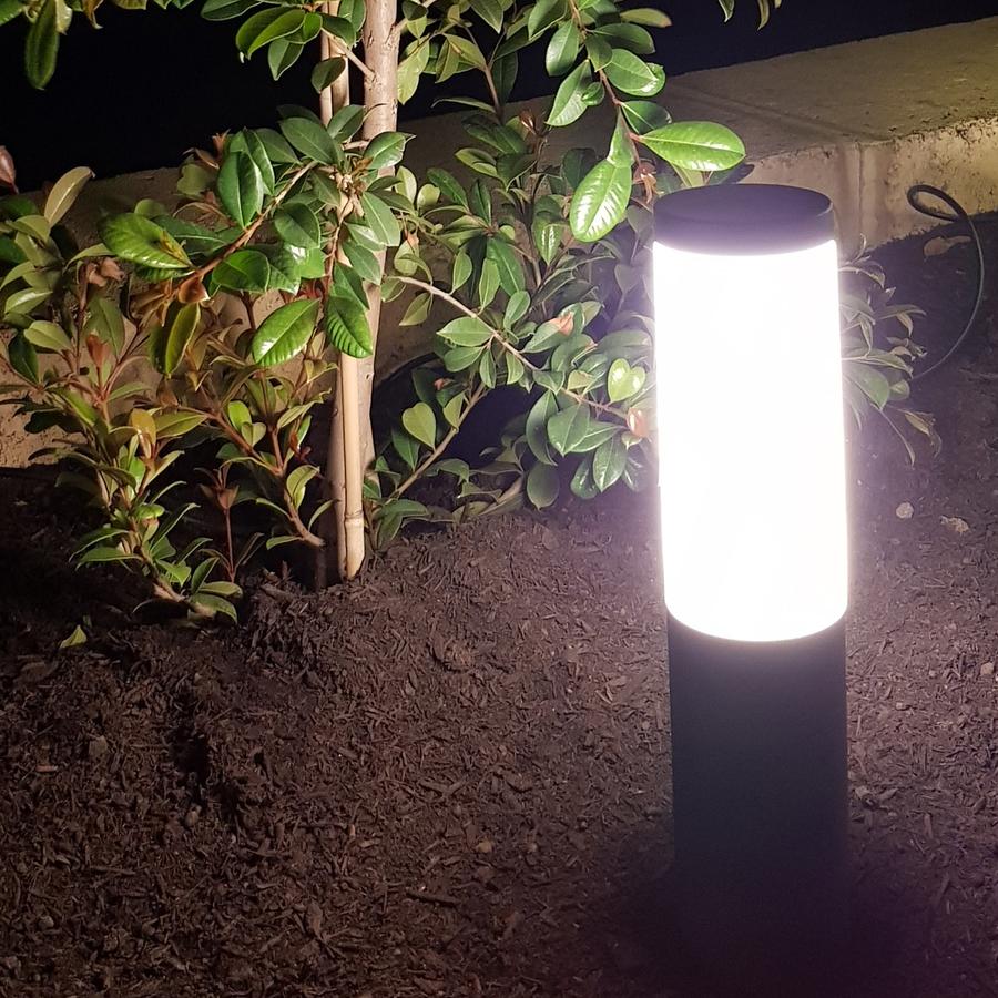 Ellumiere Black Outdoor Bollard Light