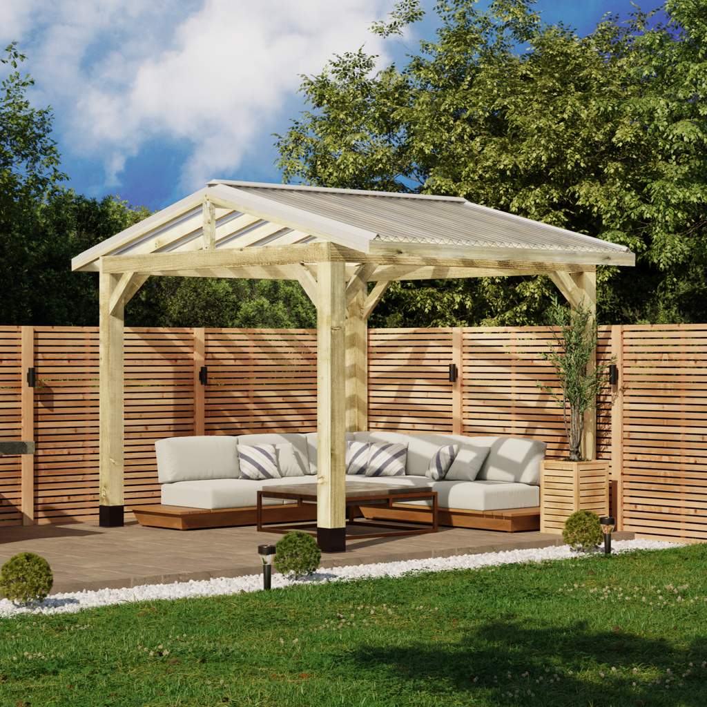 Corrapol Roofed Pergola