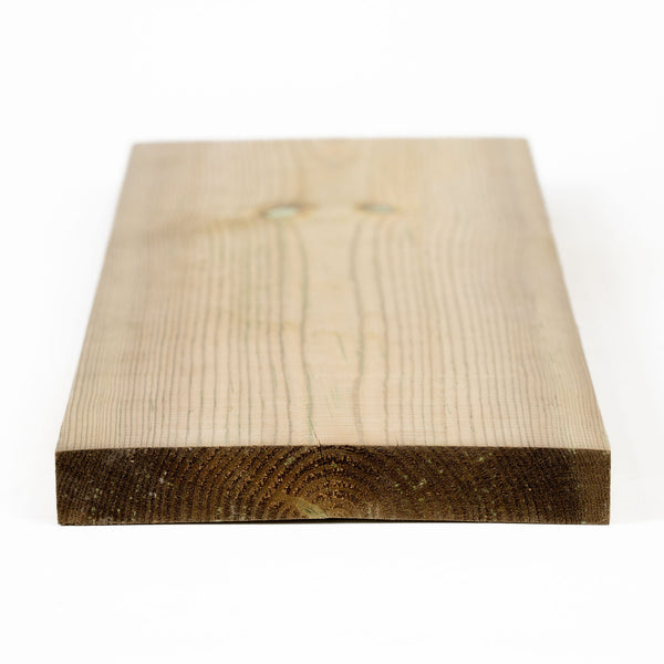 6" x 1" Treated Planed Square Edge