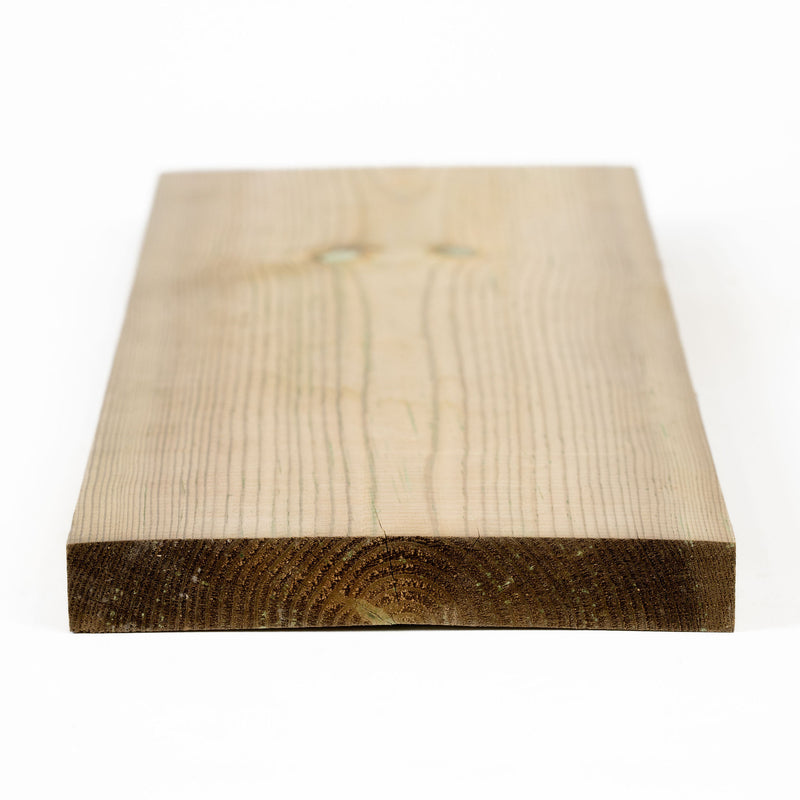 6" x 1" Treated Planed Square Edge
