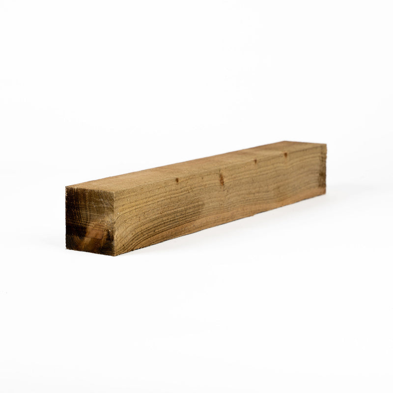 2.4m 75mm x 75mm Treated Post