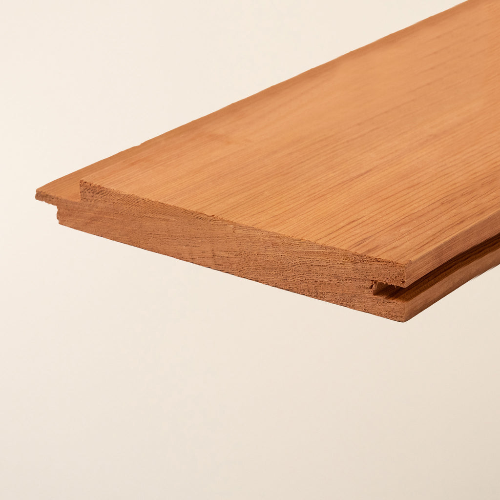 Redwood Thermowood Shadow Gap cladding boards