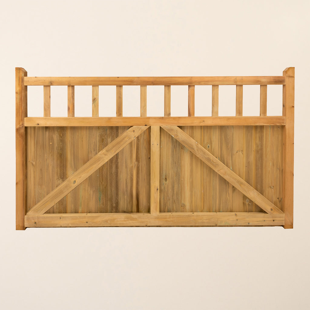Cottage Mortise & Tenon Fence Panel