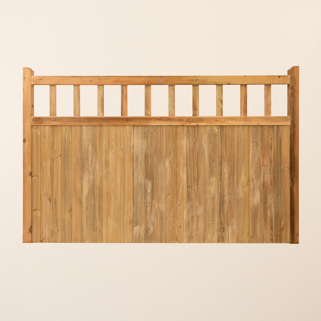 Cottage Mortise & Tenon Fence Panel