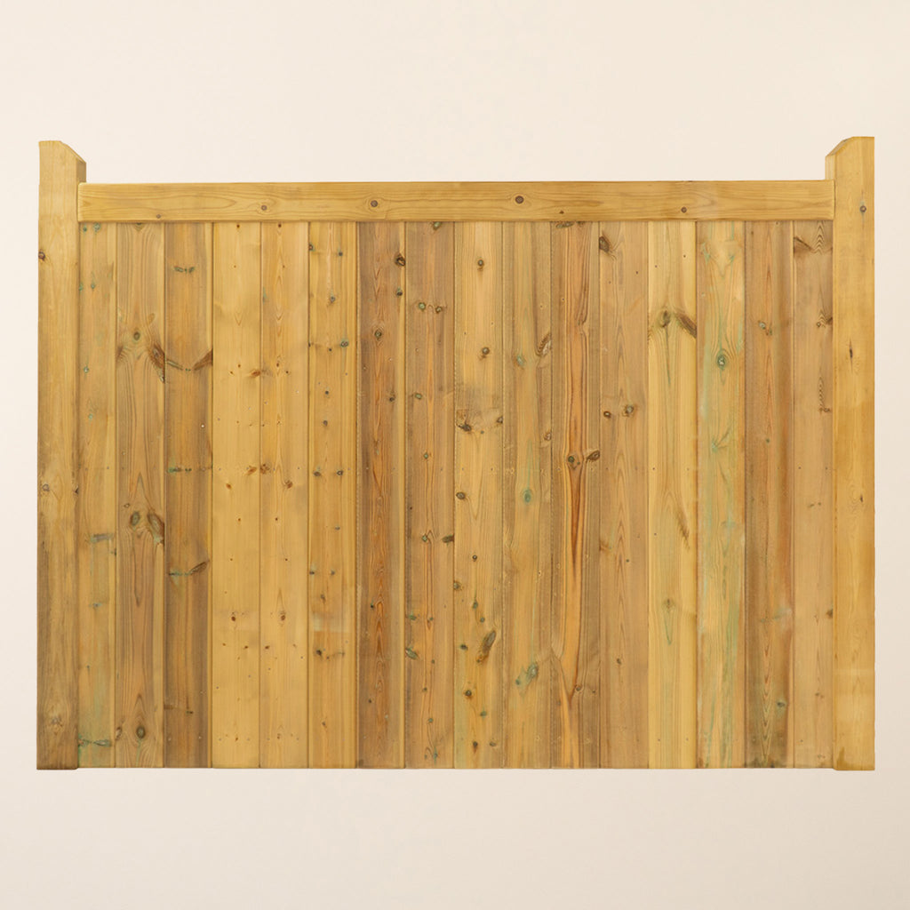 Highampton Mortise & Tenon Fence Panel Front Shot