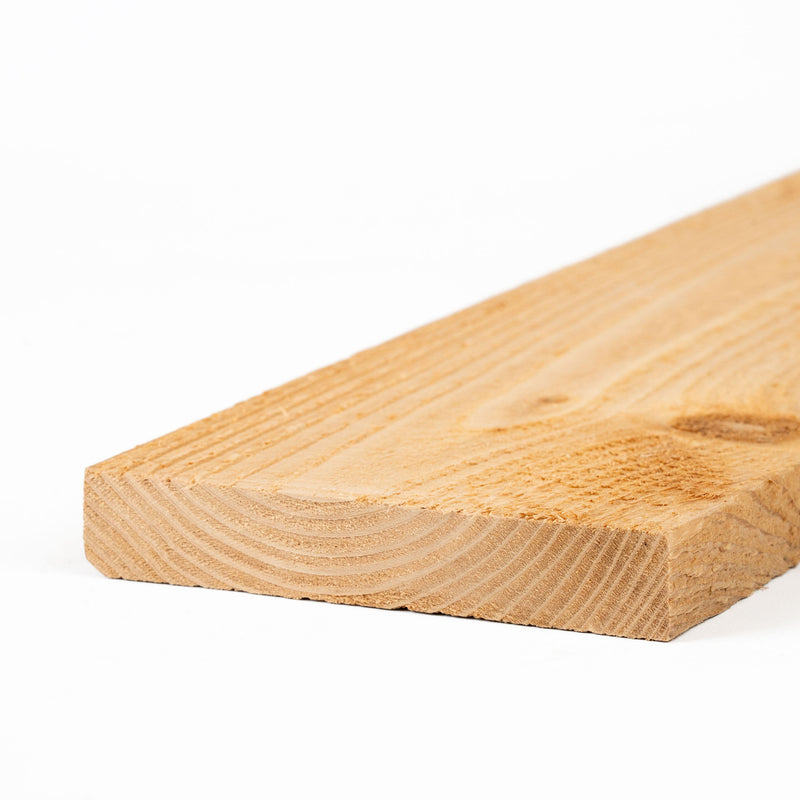 6" x 1" Board - Cedar Home-Grown - Sawn