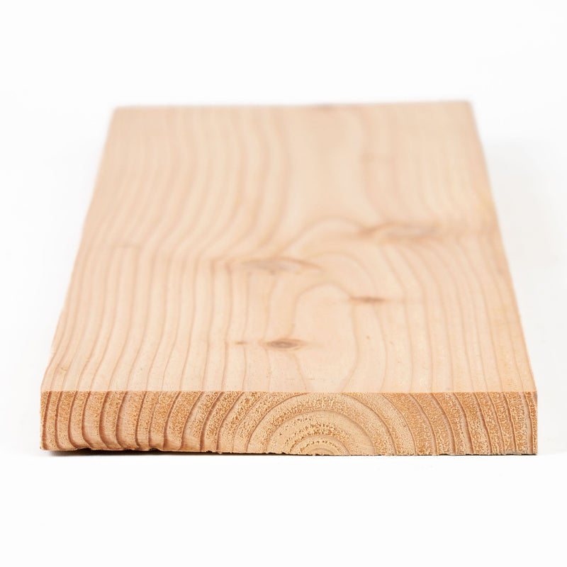 6" x 1" Boards - Larch Home-Grown - Planed