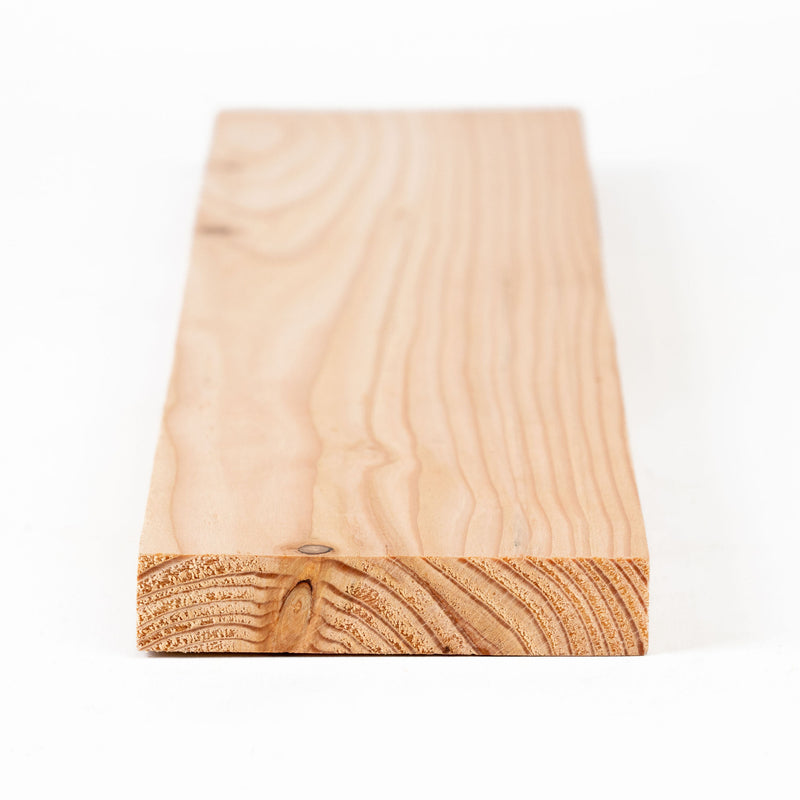 4" x 1"  Boards - Larch Home-Grown - Planed