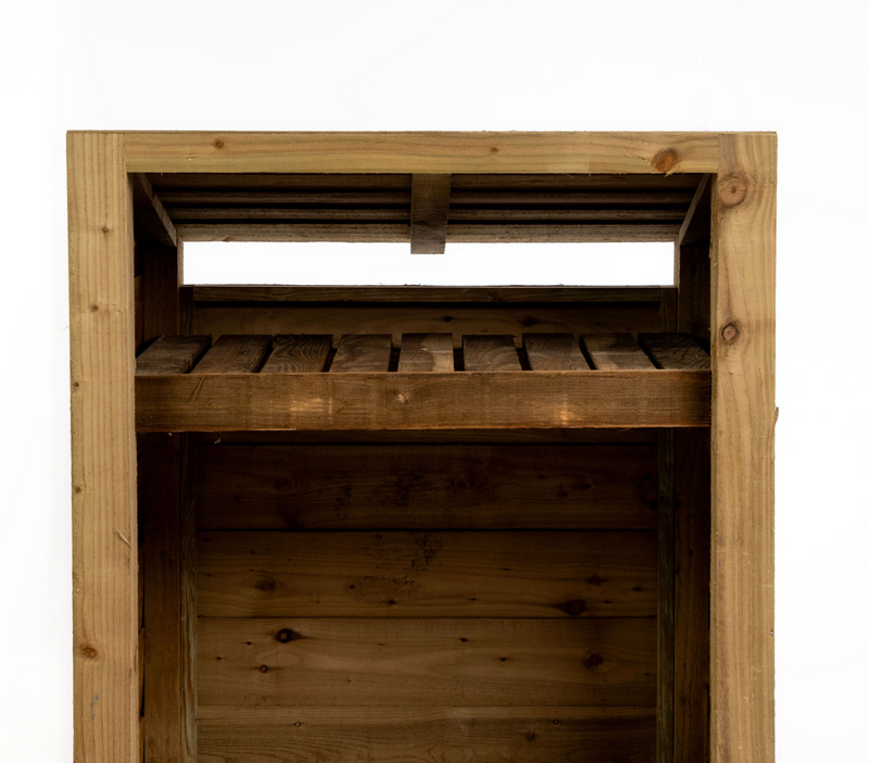 Featheredge Log Store - Arrives Fully Assembled