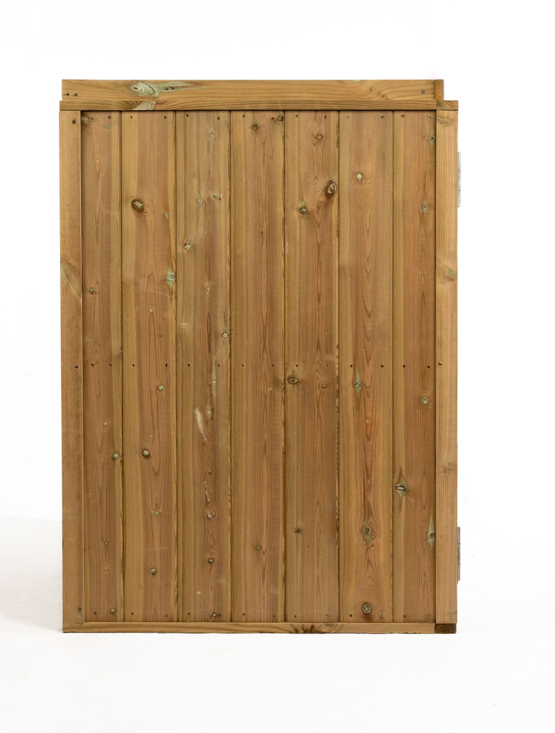 Timber Bin & Recycling Box Store - Fully Assembled
