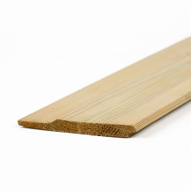 Shiplap Treated Redwood 119mm x 12mm