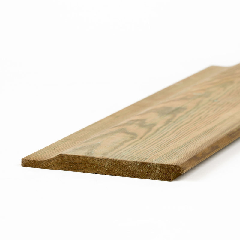 Shiplap Treated Redwood 150mm x 15mm