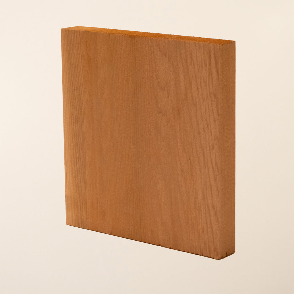 Side shot of Western Red Canadian Cedar 145mm x 19mm Square Edge (PSE)