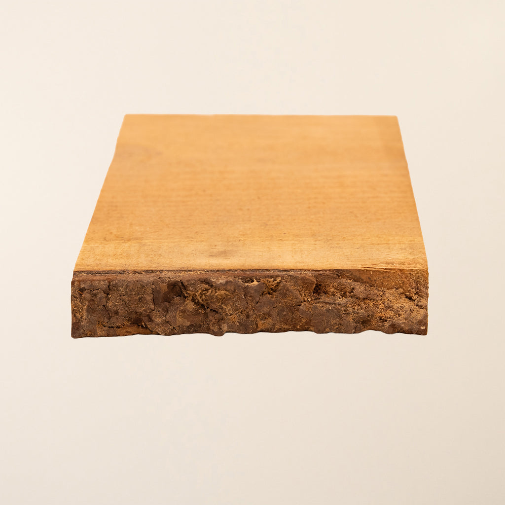 Front shot of Waney Edge - Larch Cladding - 150mm x 22mm