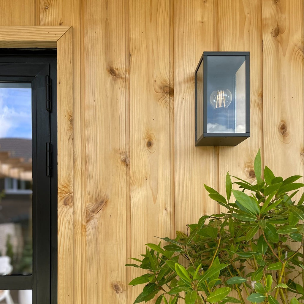 Shadow Gap - British Cedar - Planed - 145mm x 19mm - Vertical installed on building