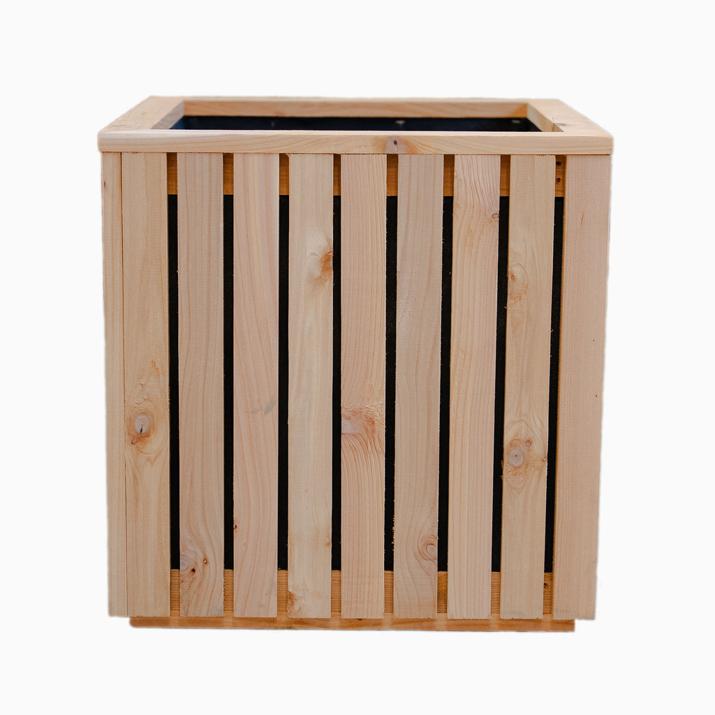 Premium Slatted Planter - Vertical
