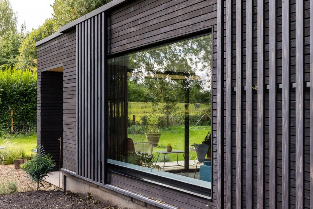 Garden Building Finished In Charcoal IRO Cladding