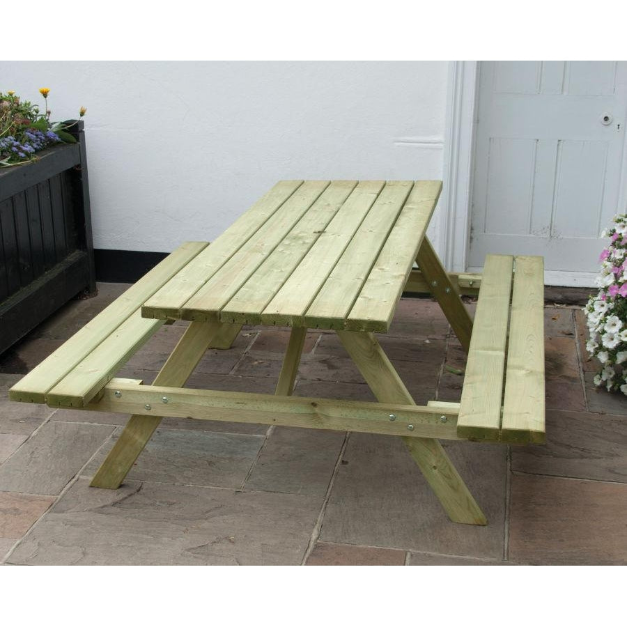 Standard A Frame timber wood Picnic Table 180 centimetre