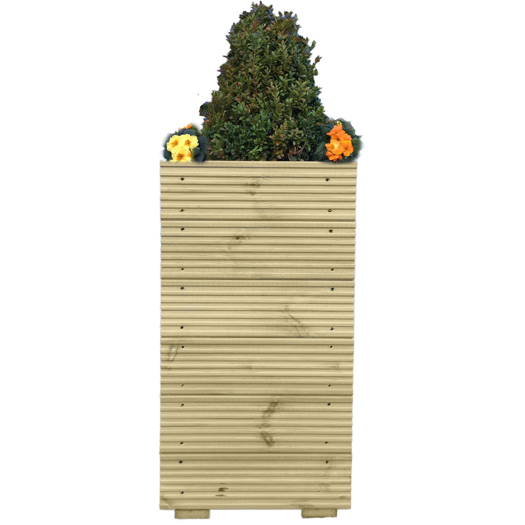 Tall Pressure Treated timber Decking Planters Large