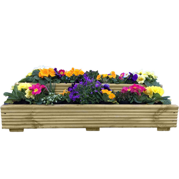 2 Tier Treated Timber Decking Planter
