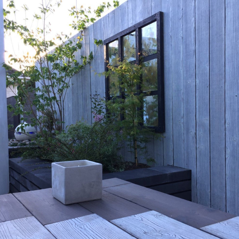 Contemporary Styled Garden Finished With IRO Charred Cladding