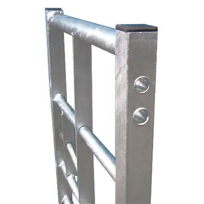 7 Rail Galvanised Steel Farm Gates