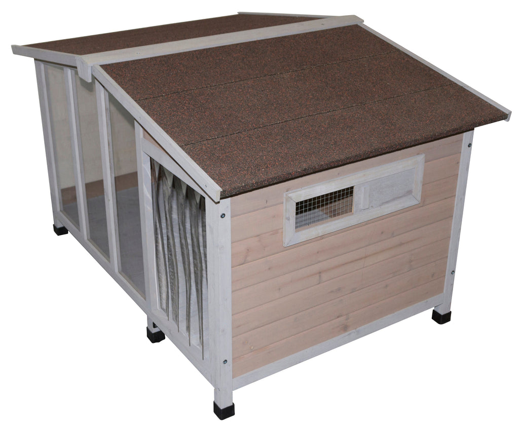Kerbl dog kennel with a glass front