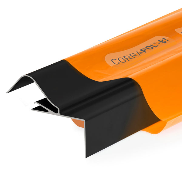 Corrapol-BT Rock n Lock Gable Flashing