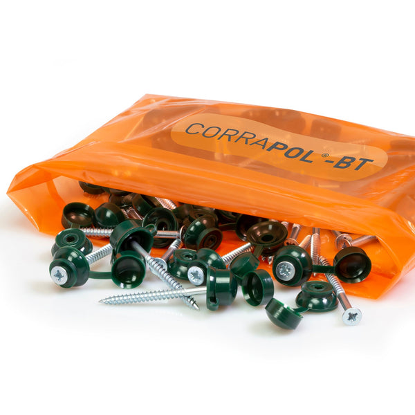 Corrapol Clear 60mm Fixings