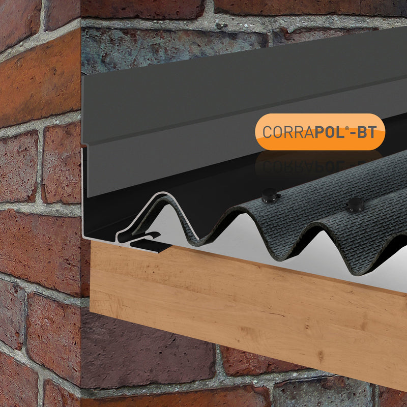 Corrapol-BT Rock n Lock Wall Flashing