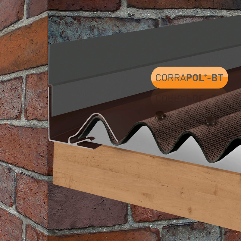 Corrapol-BT Rock n Lock Wall Flashing