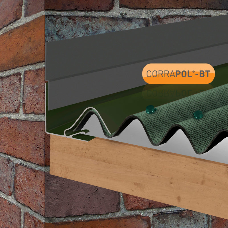 Corrapol-BT Rock n Lock Wall Flashing