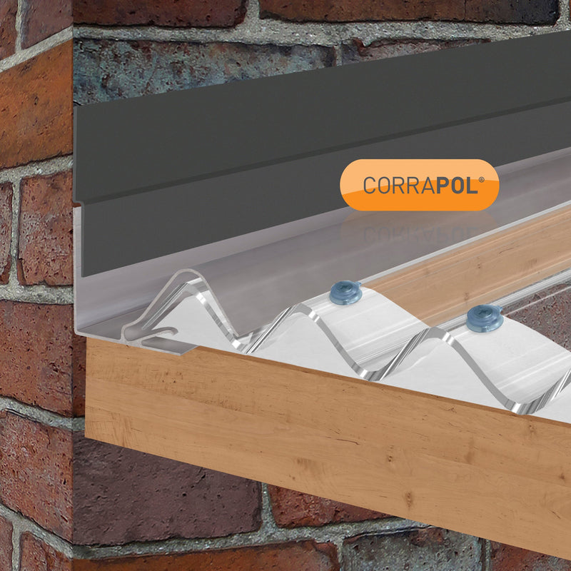 Corrapol Rock n Lock Wall Flashing
