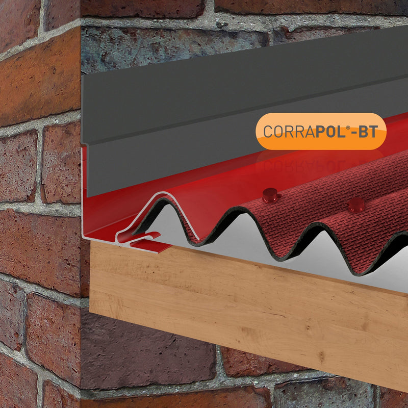 Corrapol-BT Rock n Lock Wall Flashing