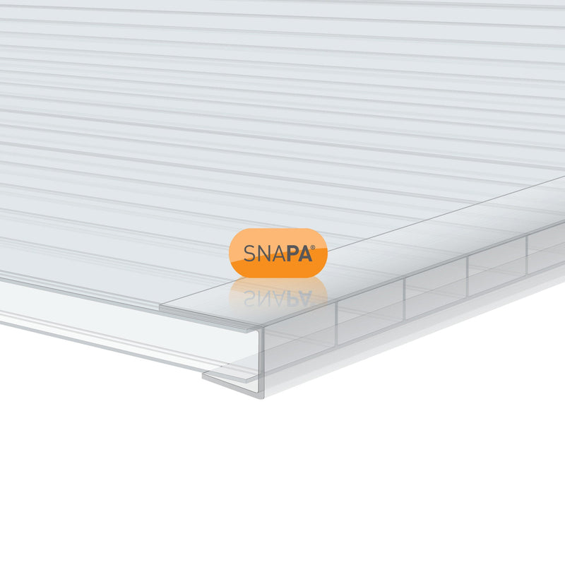 Snapa Clear Polycarbonate C Section