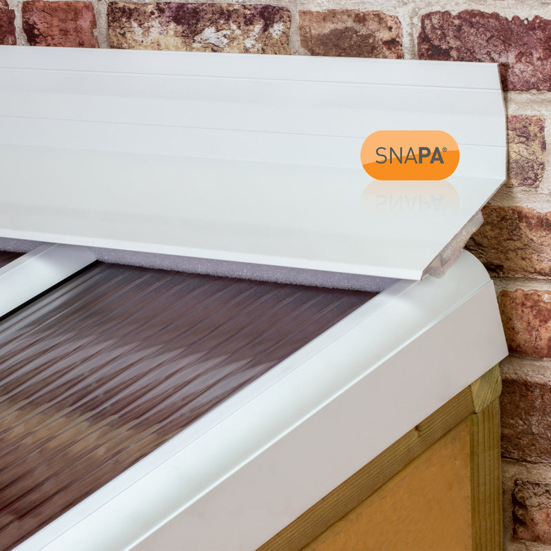 Snapa Top Wall Flashing White