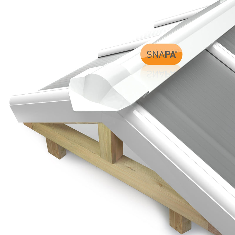 Snapa Super Ridge End Cap White