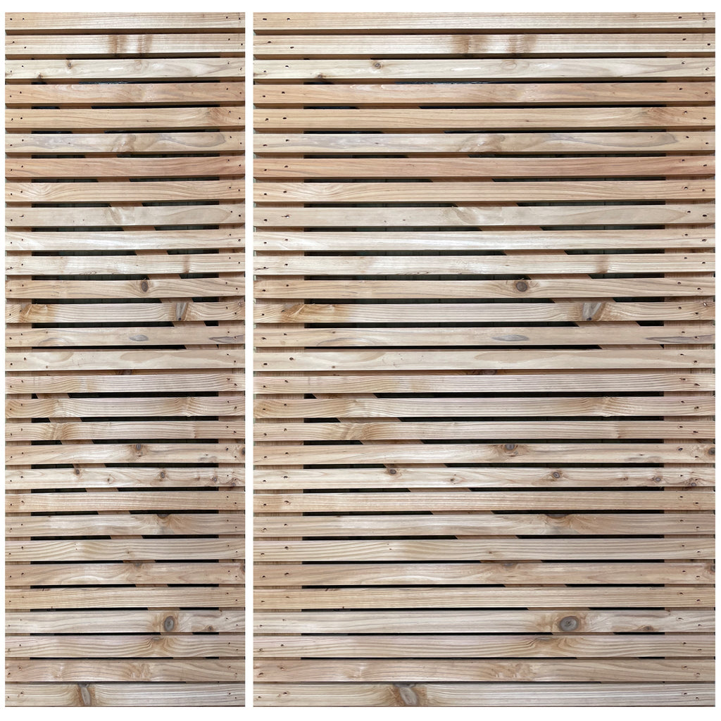 Cedar Slatted Gates 3/4 1/4