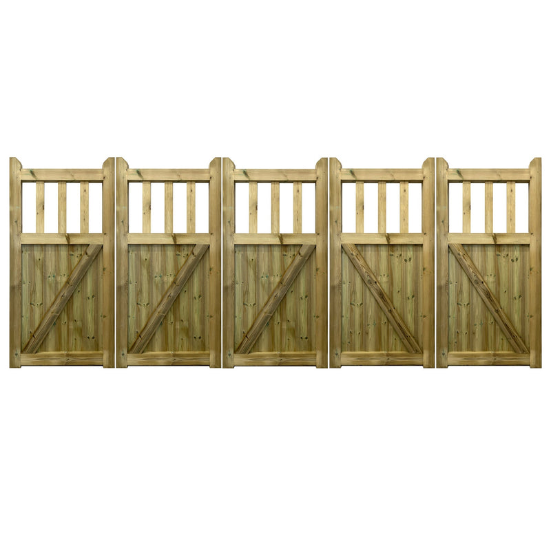 Cottage Gates Bifold 5 Leaf