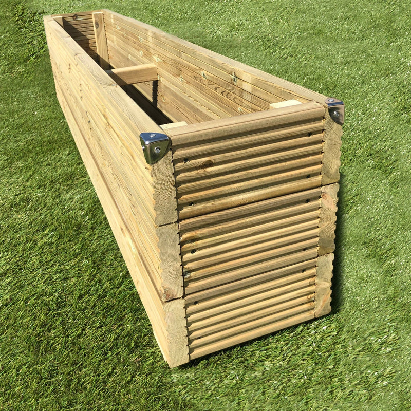 Handmade Deluxe Garden TIMBER Decking Planter