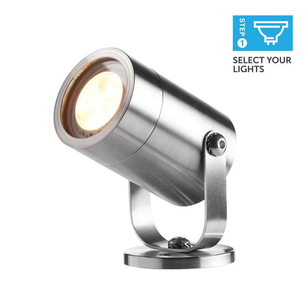 Ellumiere Stainless Steel Small Spotlight