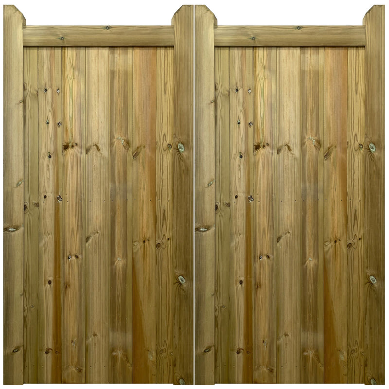 Highampton Mortise and Tenon T&G Entrance Gate (Pair)