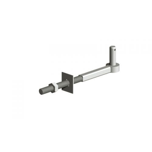 Hook To Bolt Gate Hinge Pin in galvanised finish