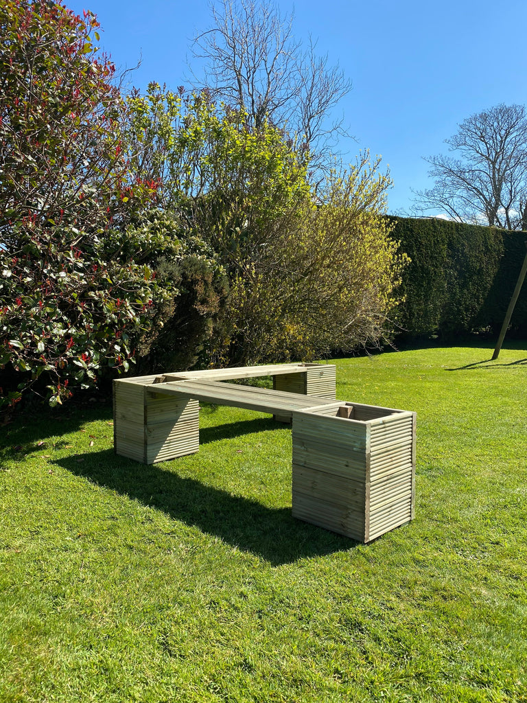 Ruby UK Planter Bench Combination