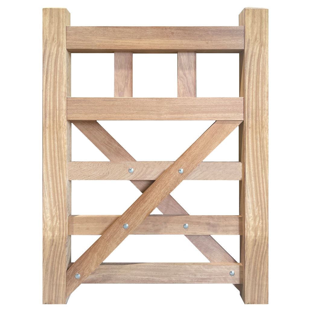 Iroko Boscastle Diamond Brace Gate