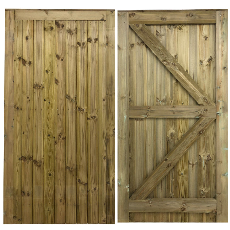Premium Framed Tongue & Groove Pressure Treated Side Gate