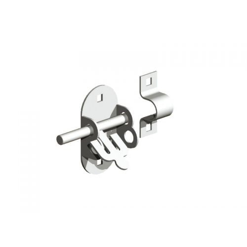 Oval Padbolt Gate and Shed Latch