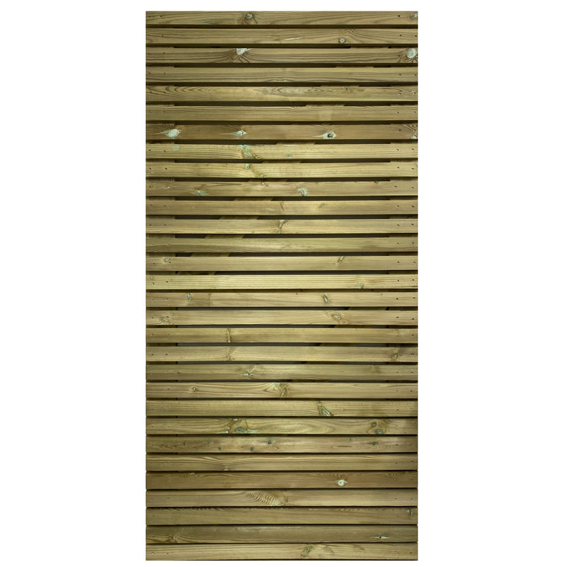 Pressure Treated timber Slatted Single Entrance Gate
