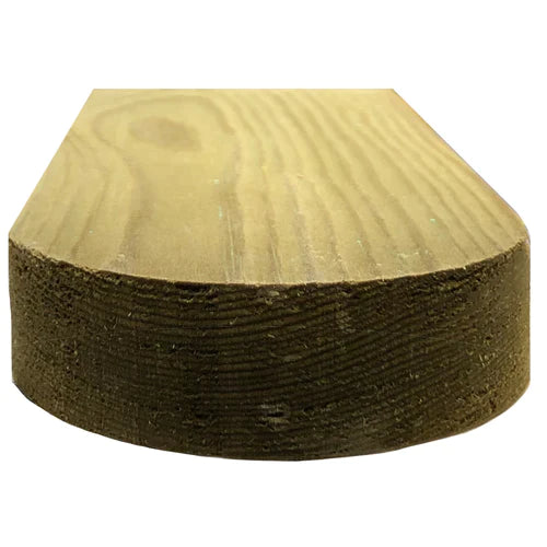 4ft High Round Top Picket