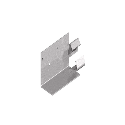 Galvanised Arris Rail Mortice Brackets